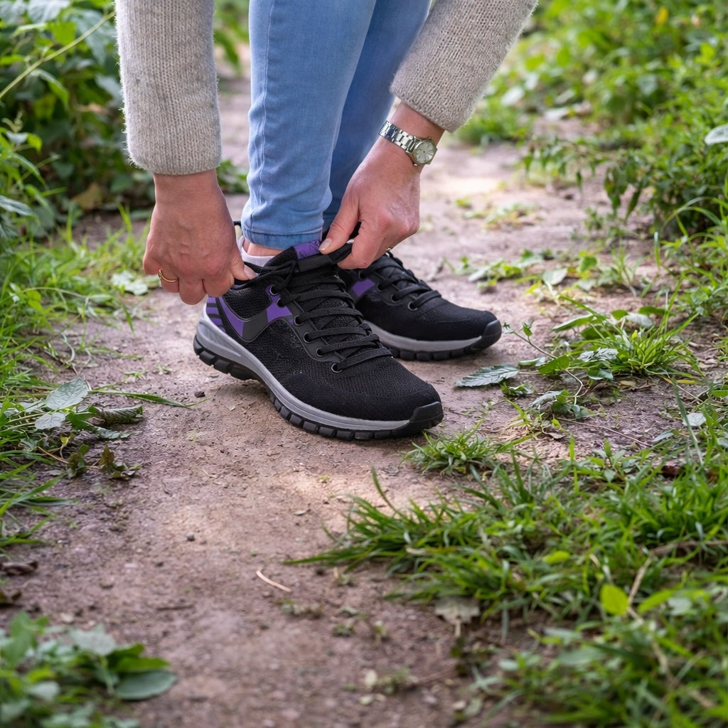 StepEase - Nira Black/Purple